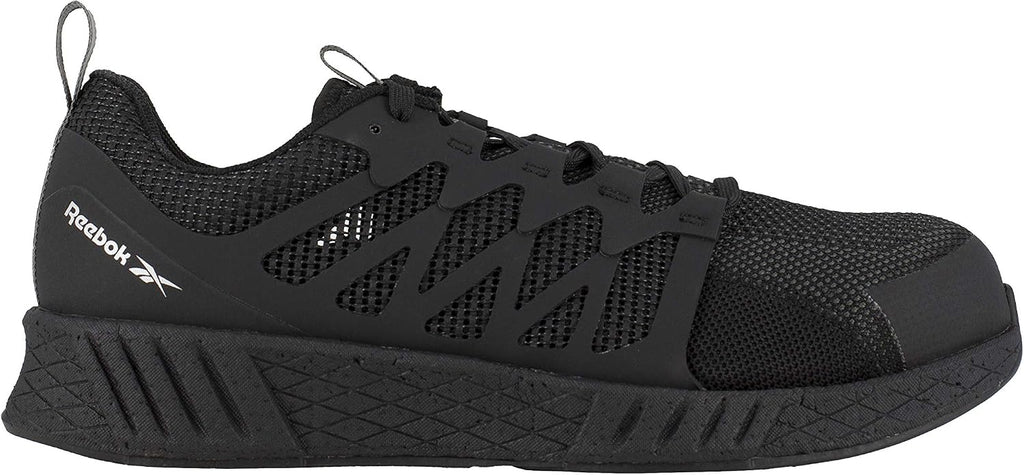 Reebok Work Mens Fusion Flexweave Slip Resistant Composite Toe Work/Duty - Black