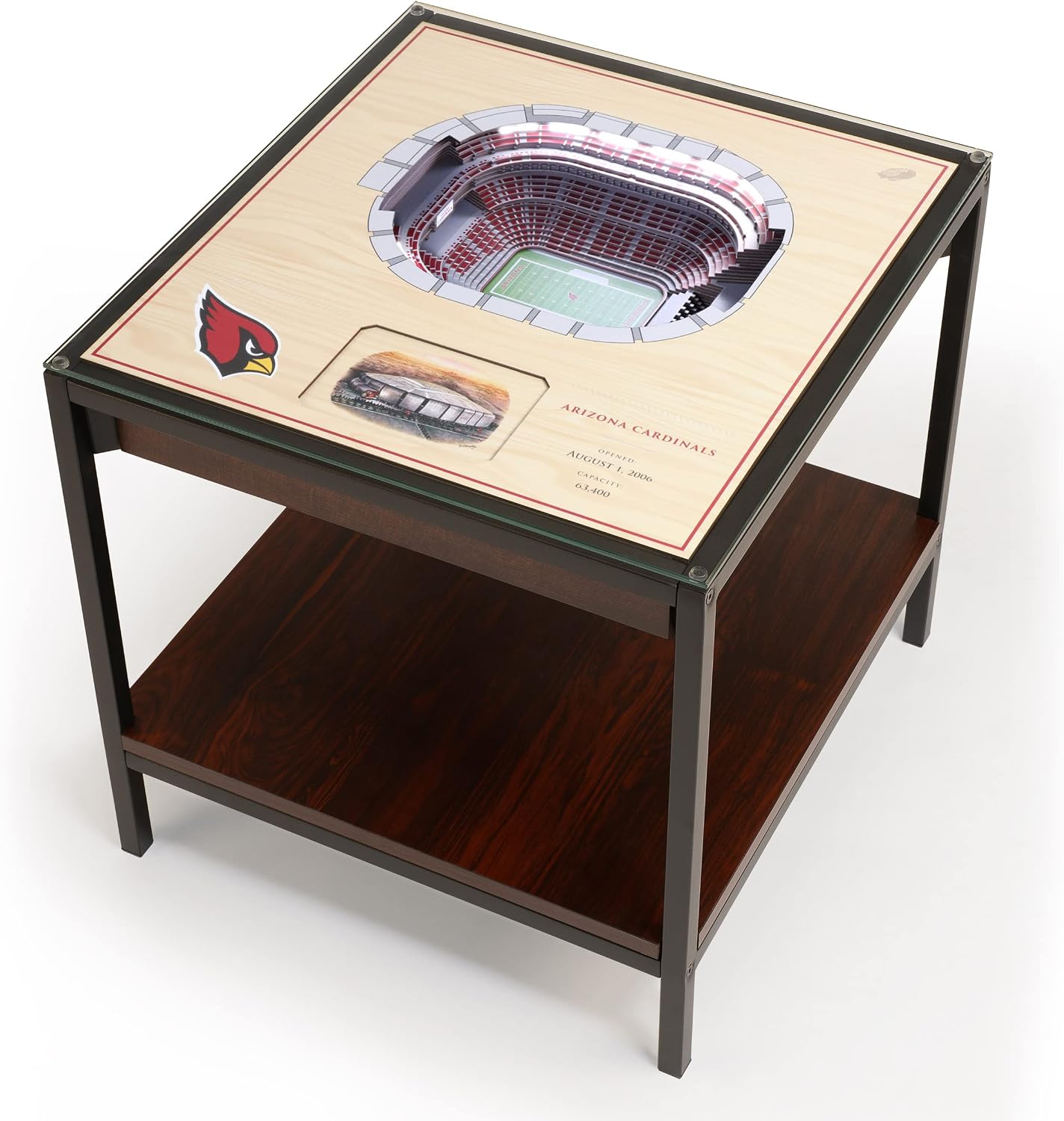 YouTheFan NFL 25-Layer StadiumViews Lighted End Table
