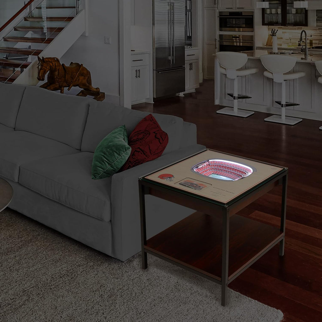 YouTheFan NFL 25-Layer StadiumViews Lighted End Table