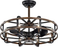 Carbon Loft Dassel 8-Light 3-Blade 29-inch Lighted Ceiling Fan