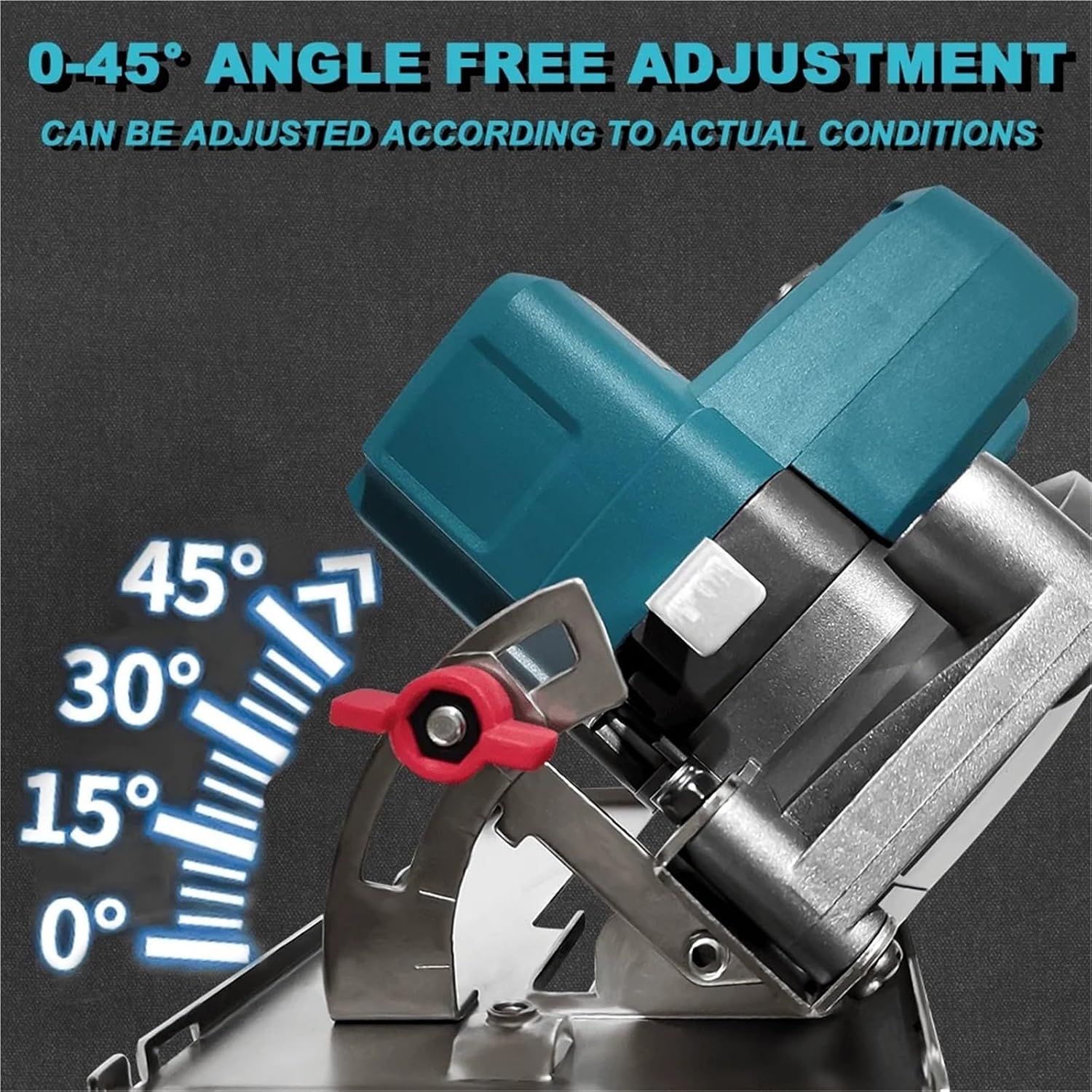 Reciprocating Saw, Brushless Electric Circular Saw Cordless Cut Wood Ceramic Tiles Power Tools