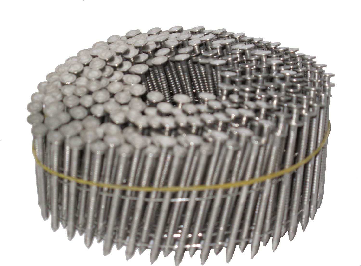 Anchor 2x099WCSSR 2-Inch by 0.099 Wire Coil 15 Degree Ring Shank Stainless Siding Nails 4,800/Box