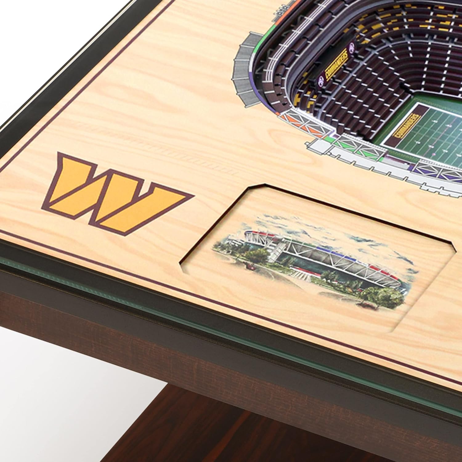 YouTheFan NFL 25-Layer StadiumViews Lighted End Table