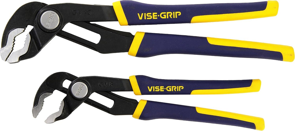 WORKPRO Home Tool Kit (322PCS) and IRWIN VISE-GRIP GrooveLock Pliers Set (2-Piece)