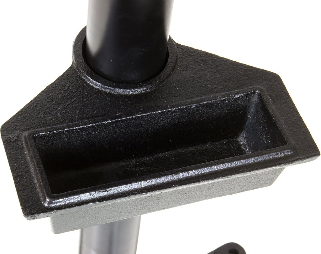 Wilton Multi-Purpose Bench Vise, 6-1/2' Jaw Width, 6-1/4' Jaw Opening, 3-1/4' Throat (Model 650P) & WEN Bench Grinder Stand, 32-Inch with Water Pot (4288T), Black