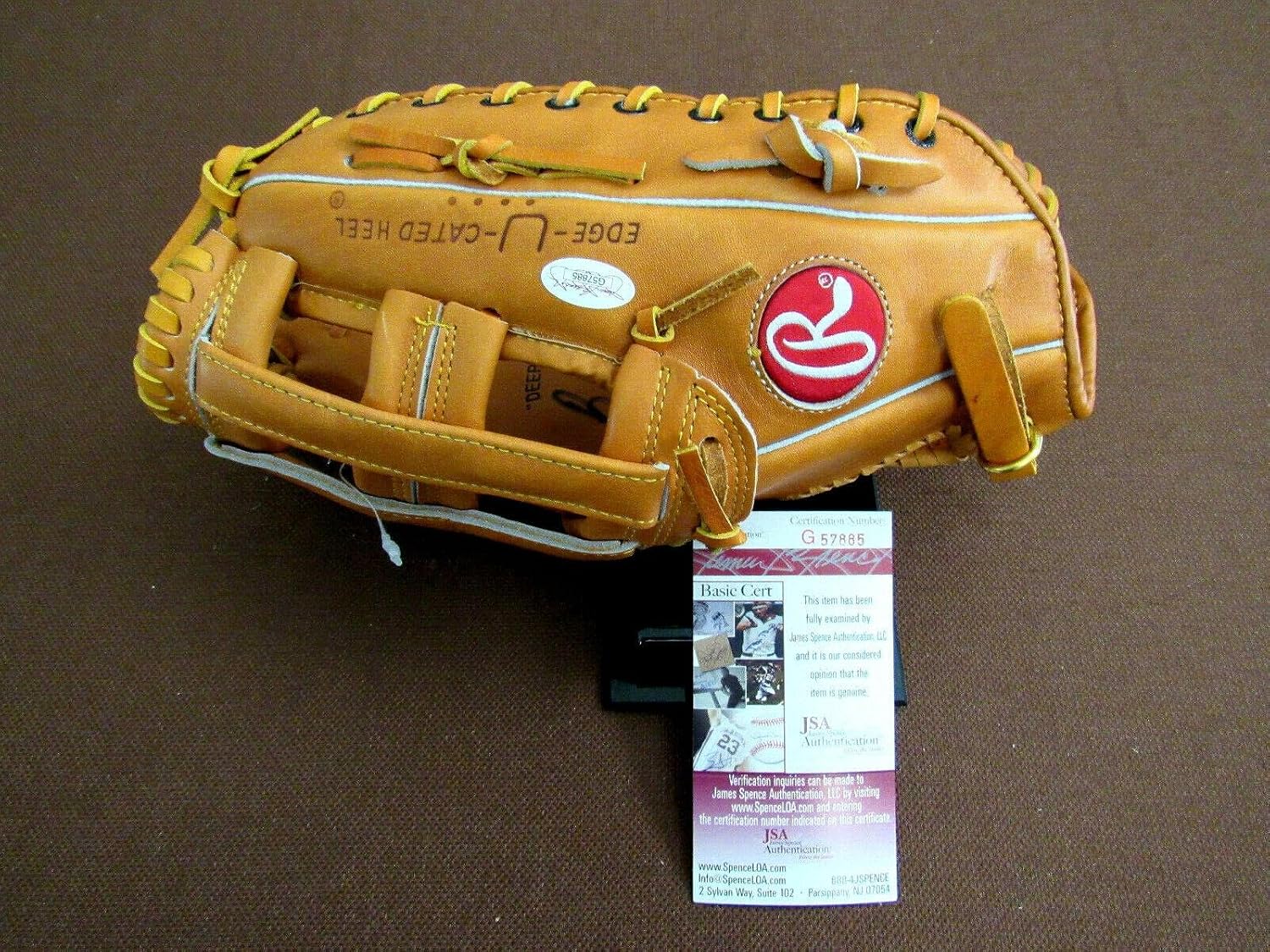 Boog Powell 1970 Al Mvp Baltimore Orioles Allstar Signed Auto Rawlings Glove Jsa - Autographed MLB Gloves