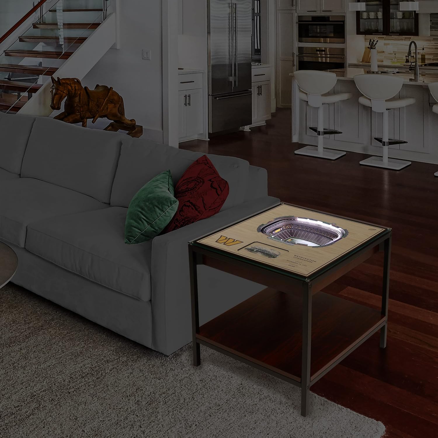 YouTheFan NFL 25-Layer StadiumViews Lighted End Table
