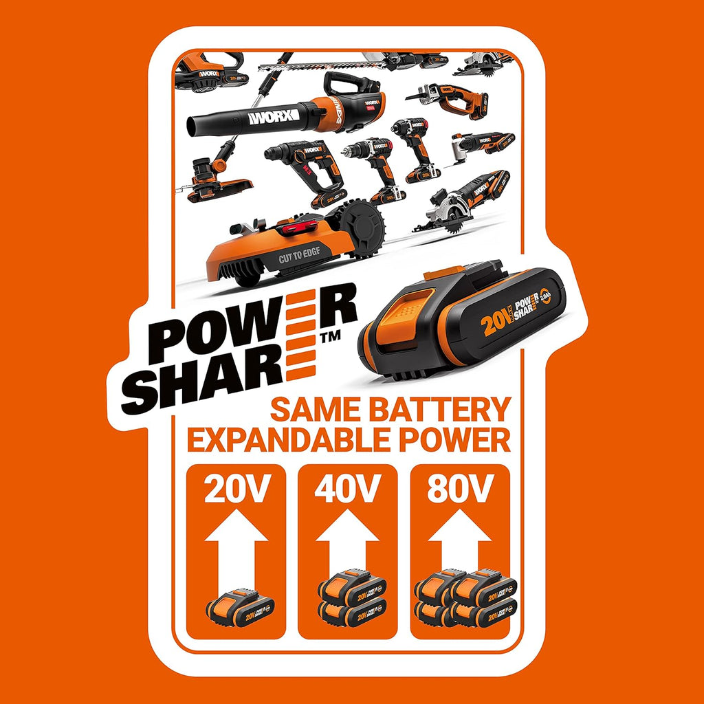Worx WX 543.9 Reciprocating Saw