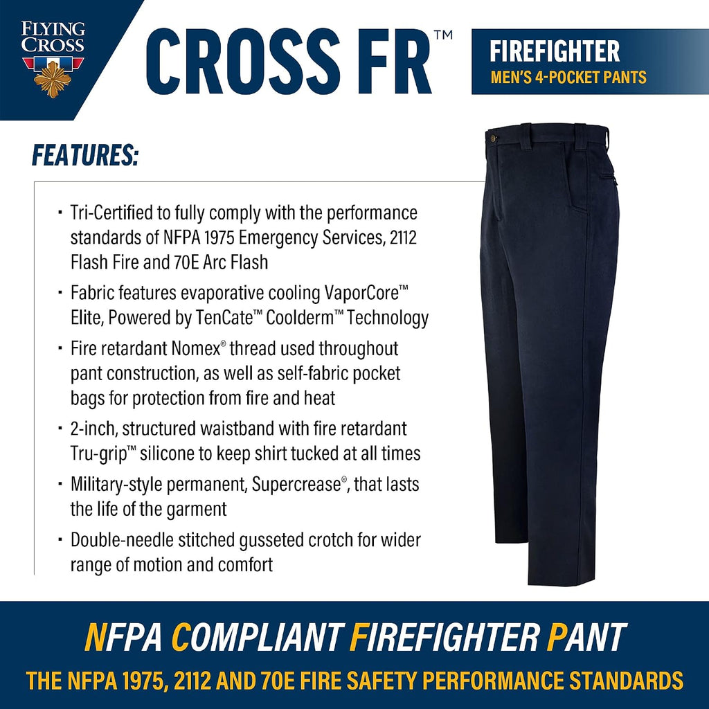 Flying Cross Unisex Adult Cross Fr Men's Class a Stationwear Pant