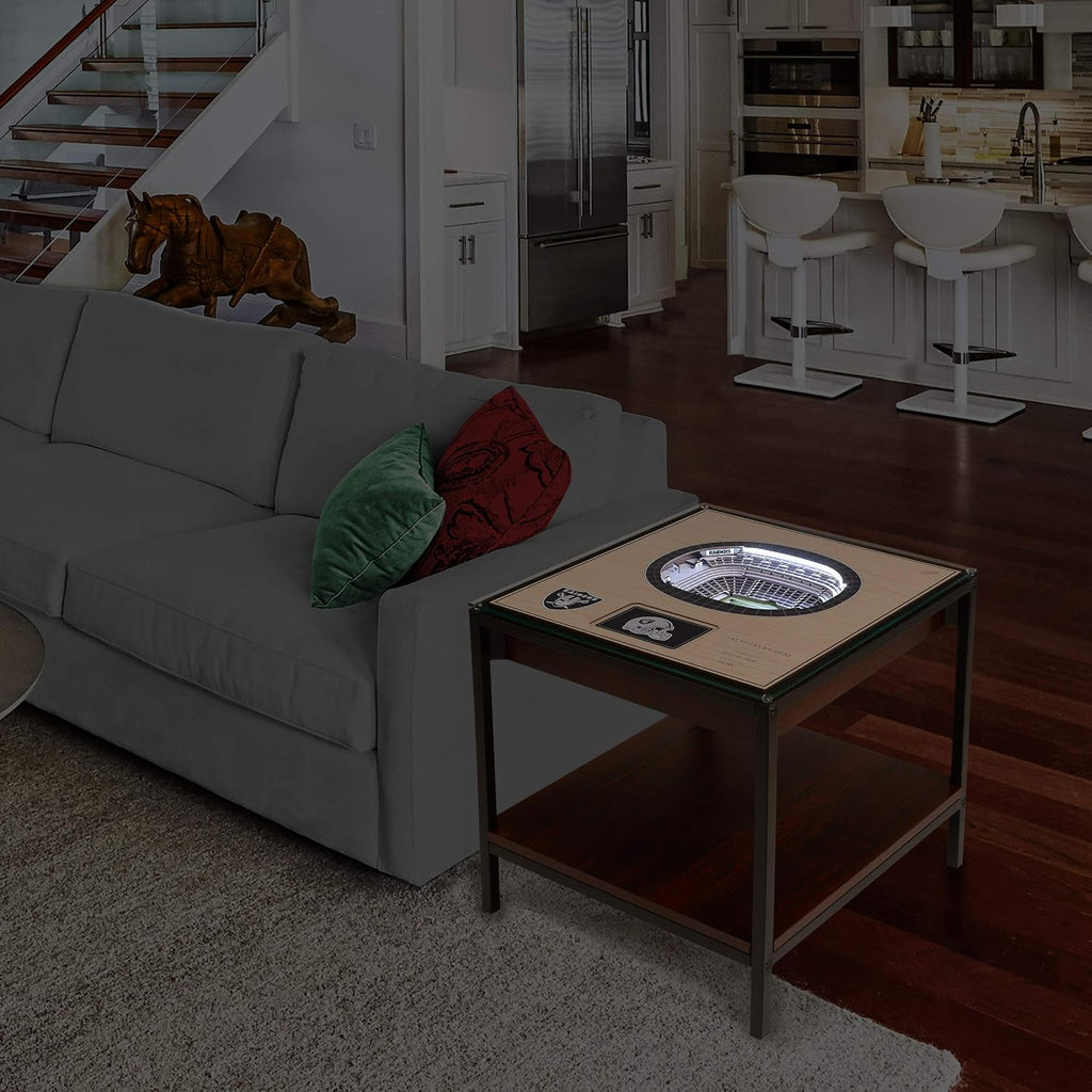 YouTheFan NFL 25-Layer StadiumViews Lighted End Table