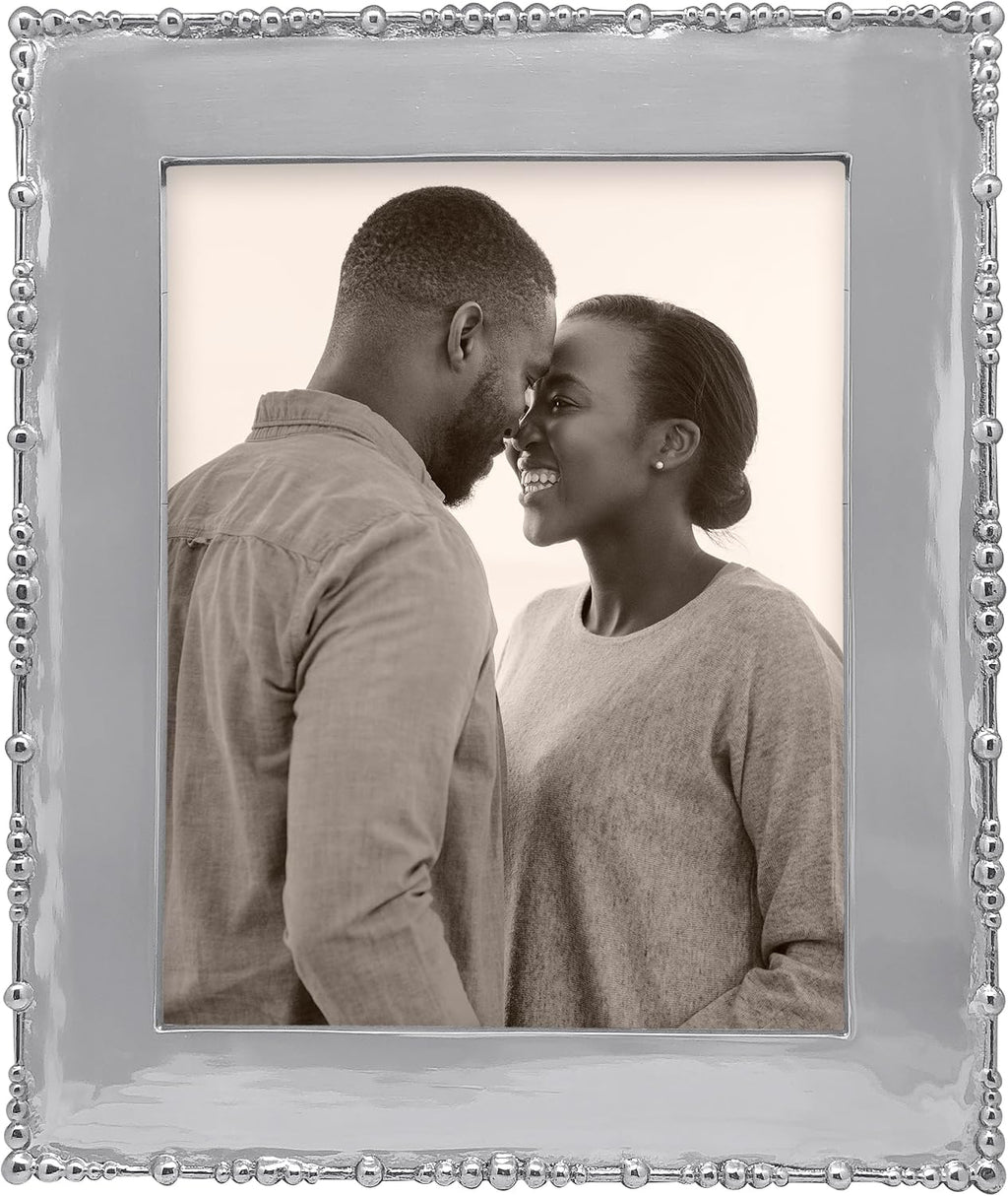 MARIPOSA Pearl Drop 8x10 Frame Silver
