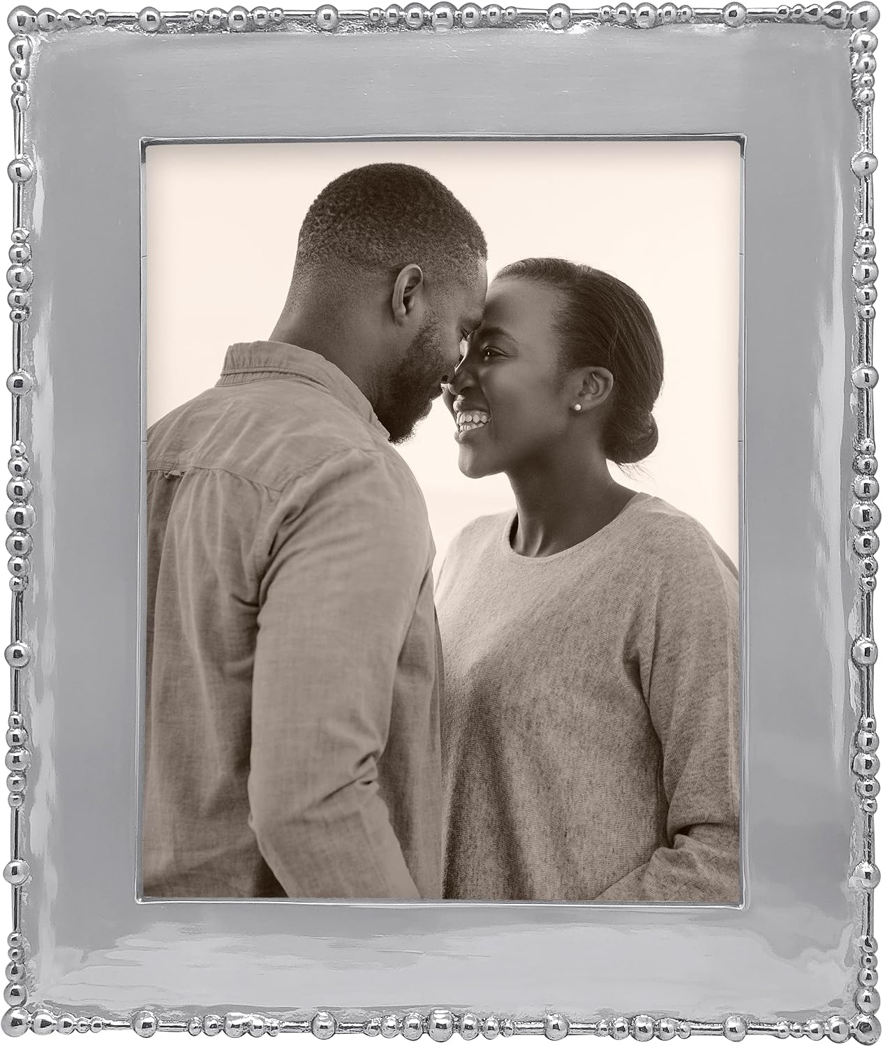 MARIPOSA Pearl Drop 8x10 Frame Silver