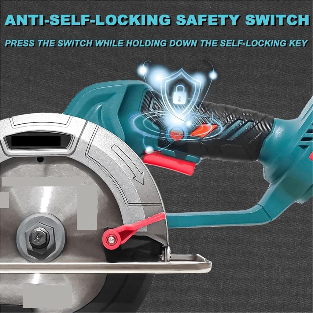 Reciprocating Saw, Brushless Electric Circular Saw Cordless Cut Wood Ceramic Tiles Power Tools