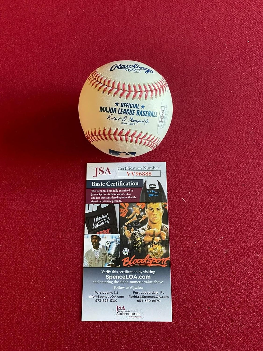 Cal Ripken J, 'Autographed' (JSA) MLB Baseball (Scarce / Vintage) Orioles - Autographed Baseballs