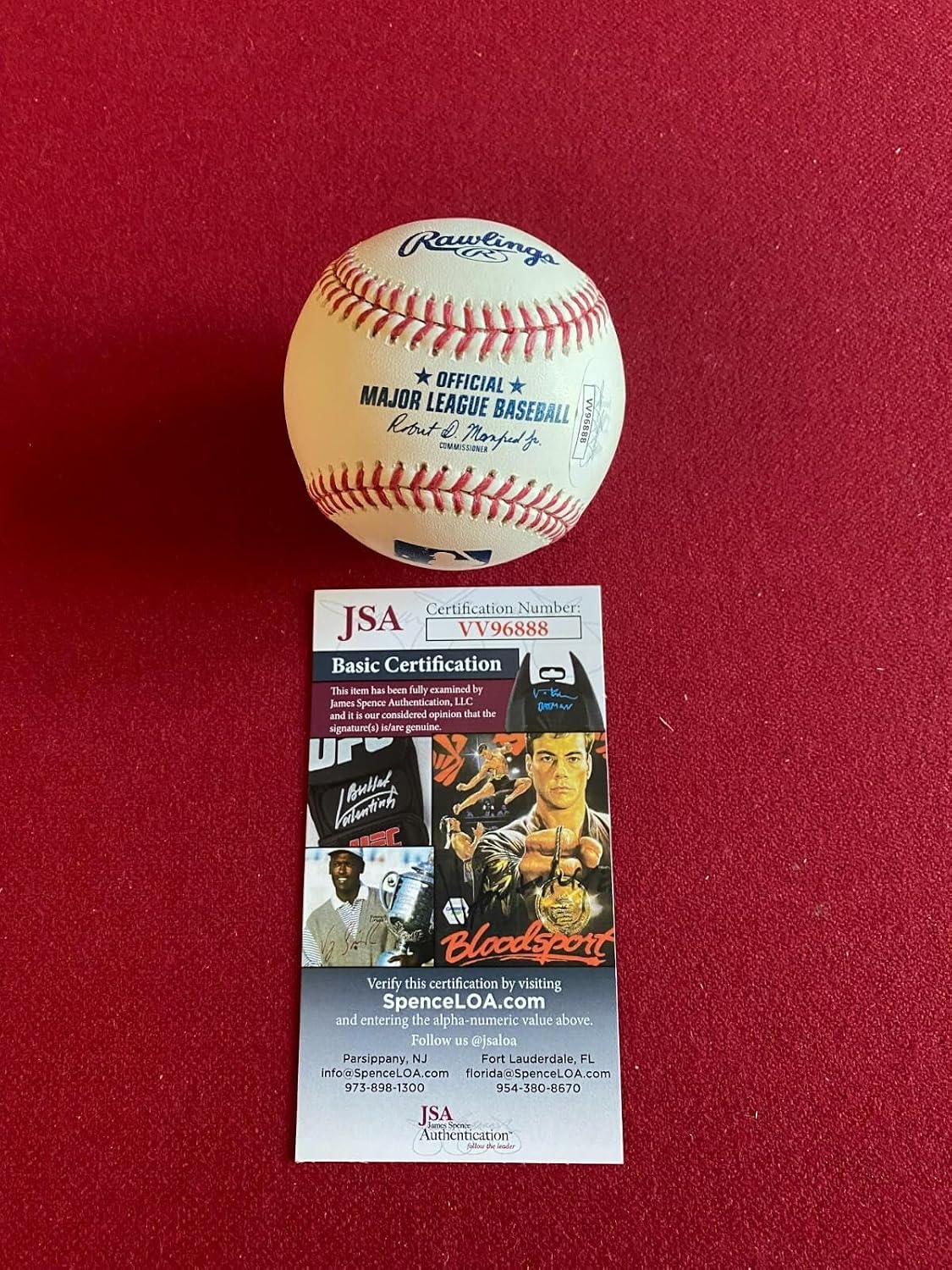 Cal Ripken J, 'Autographed' (JSA) MLB Baseball (Scarce / Vintage) Orioles - Autographed Baseballs