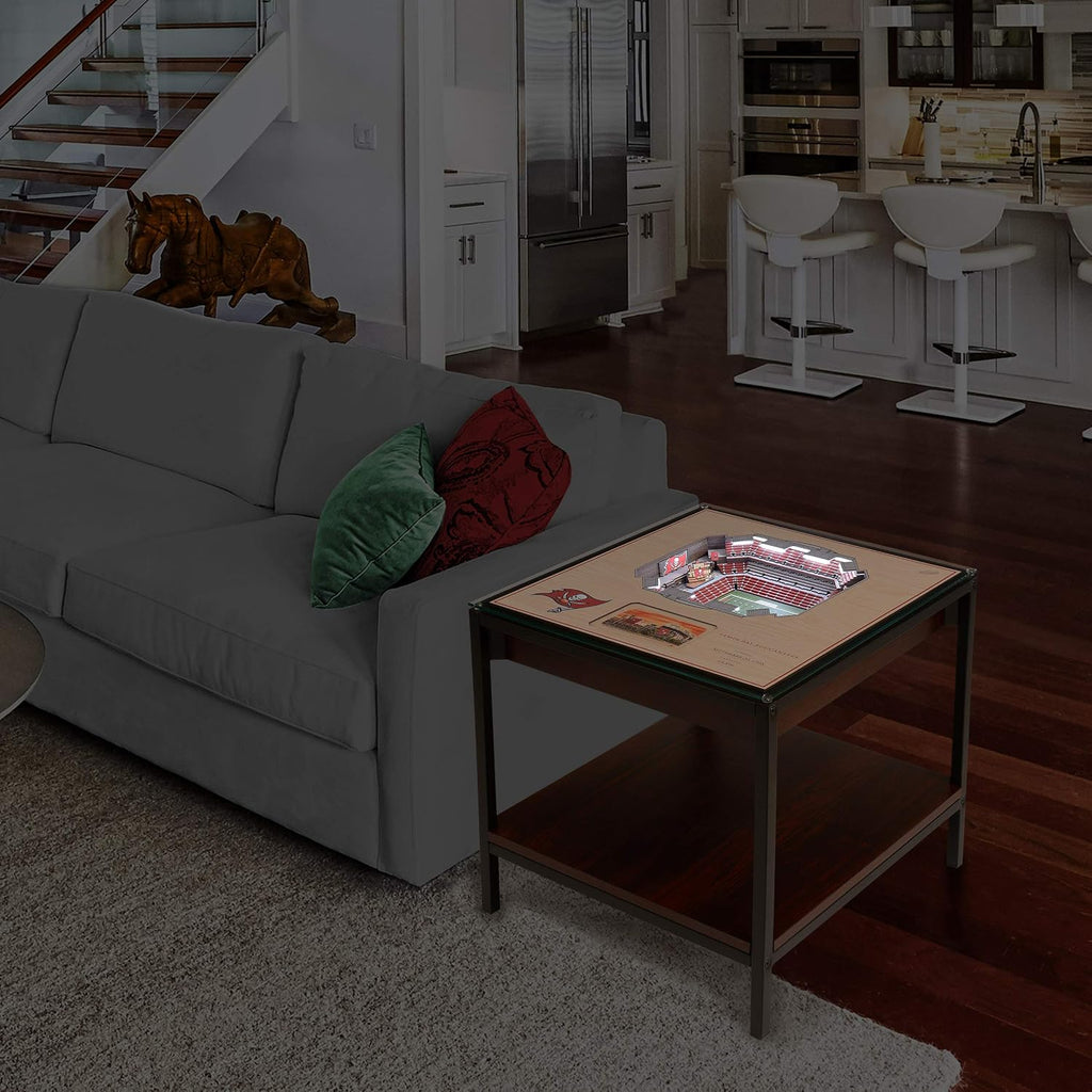 YouTheFan NFL 25-Layer StadiumViews Lighted End Table