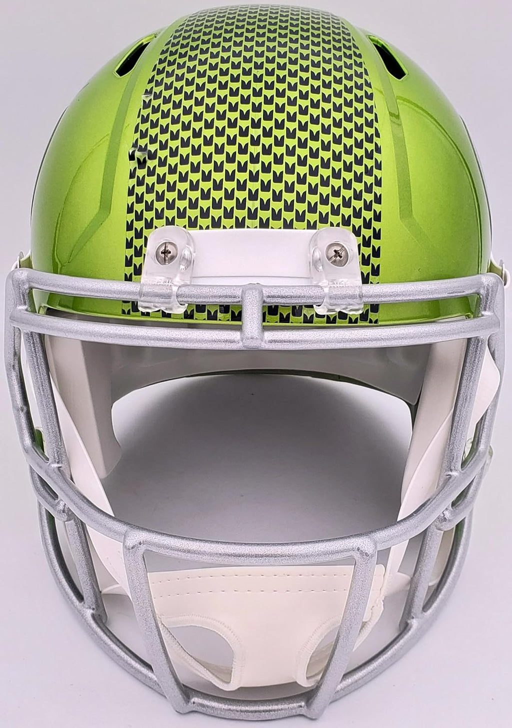 Kam Chancellor Autographed Seattle Seahawks Flash Full Size Replica Speed Helmet MCS Holo Stock #197181 - Autographed NFL Helmets
