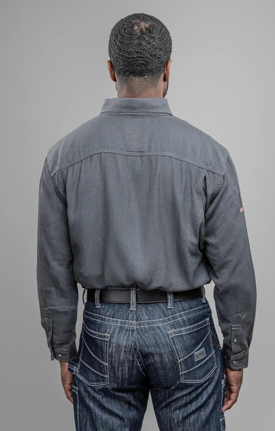 DRIFIRE Tall Size FR Vented Work Shirt, Grey, 3X-Large Tall