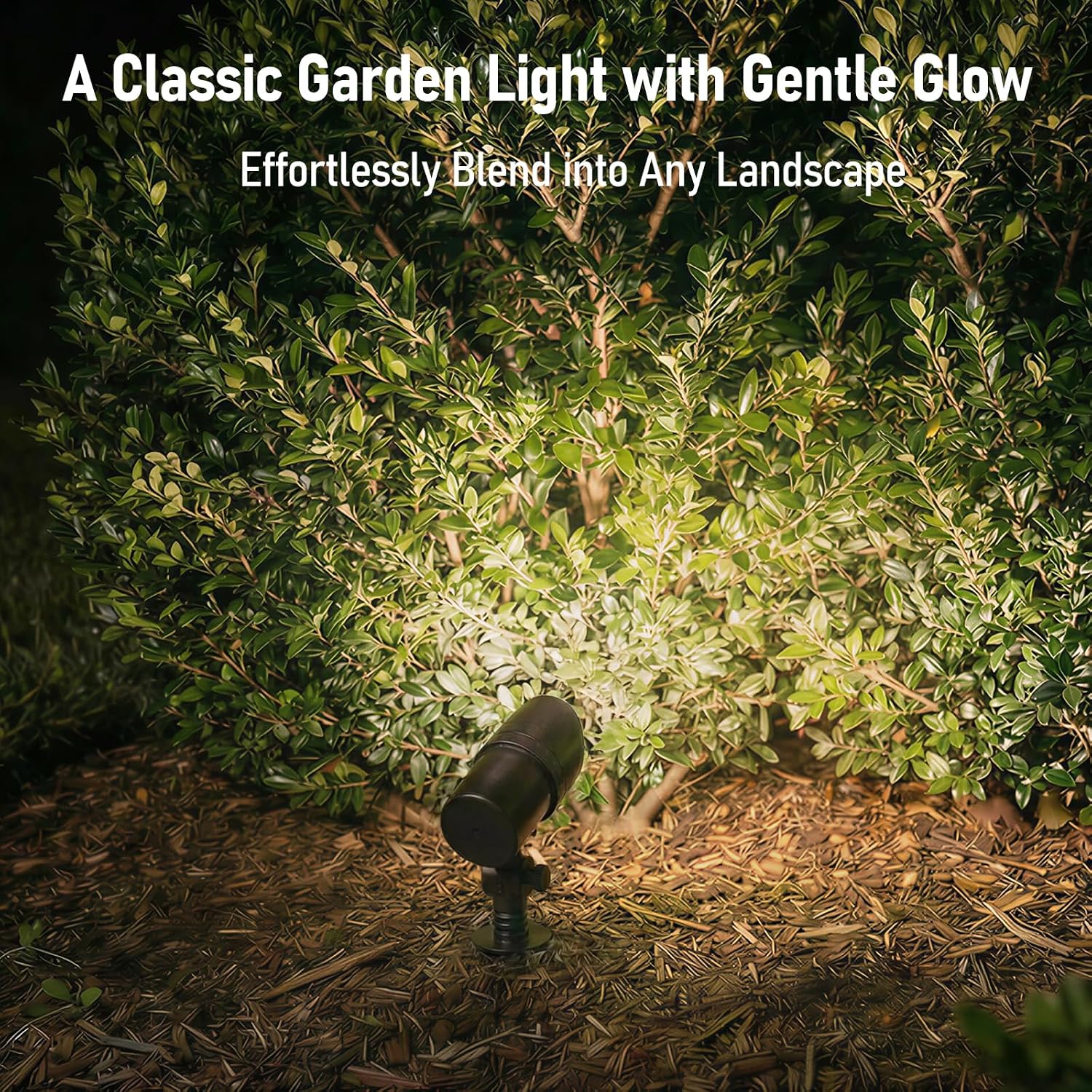 LEONLITE 5CCT LED Landscape Spotlight, 15°-60° Adjustable Beam Angle, 8W Low Voltage Spot Light with Stepless Adjustment, 12-24V AC/DC, Aluminum, IP65 Waterproof, Oil Rubbed Bronze, Pack of 4