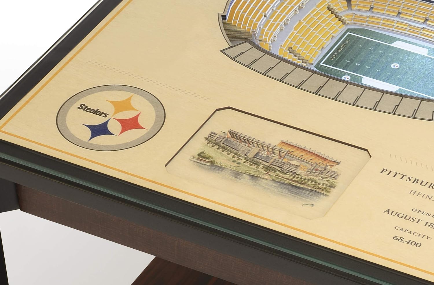 YouTheFan NFL 25-Layer StadiumViews Lighted End Table