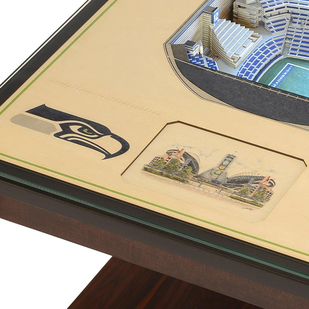YouTheFan NFL 25-Layer StadiumViews Lighted End Table
