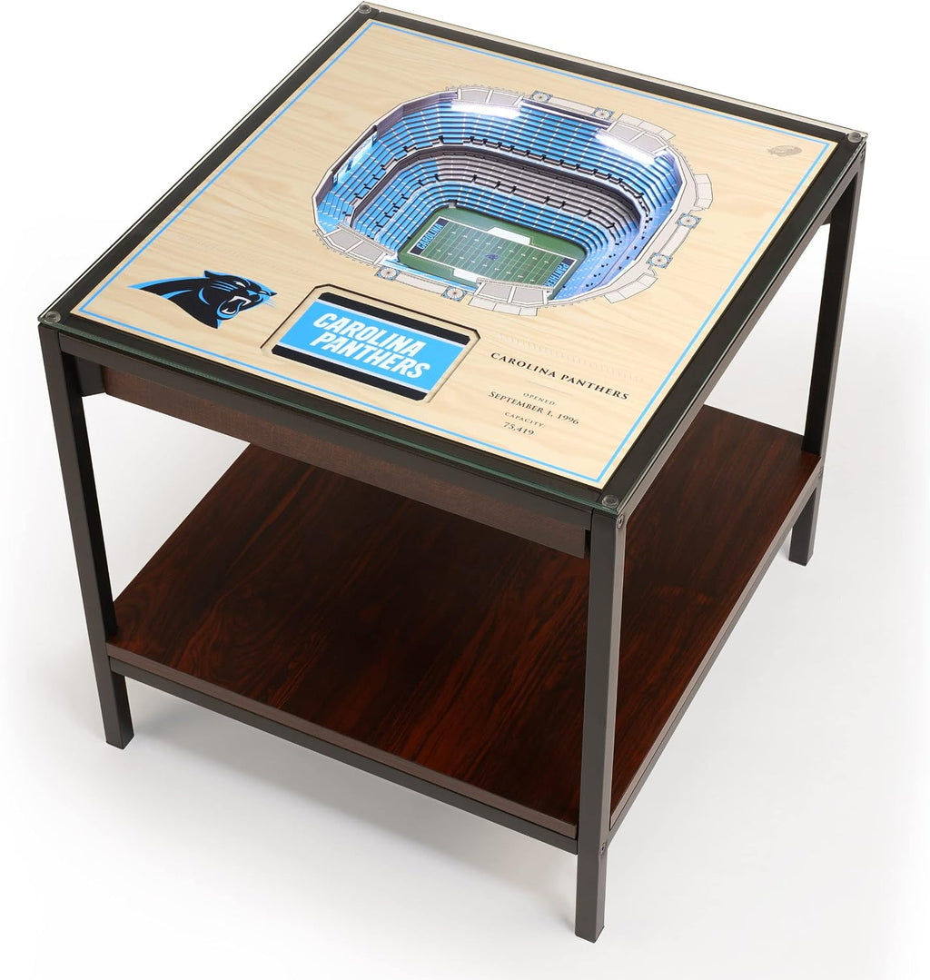 YouTheFan NFL 25-Layer StadiumViews Lighted End Table