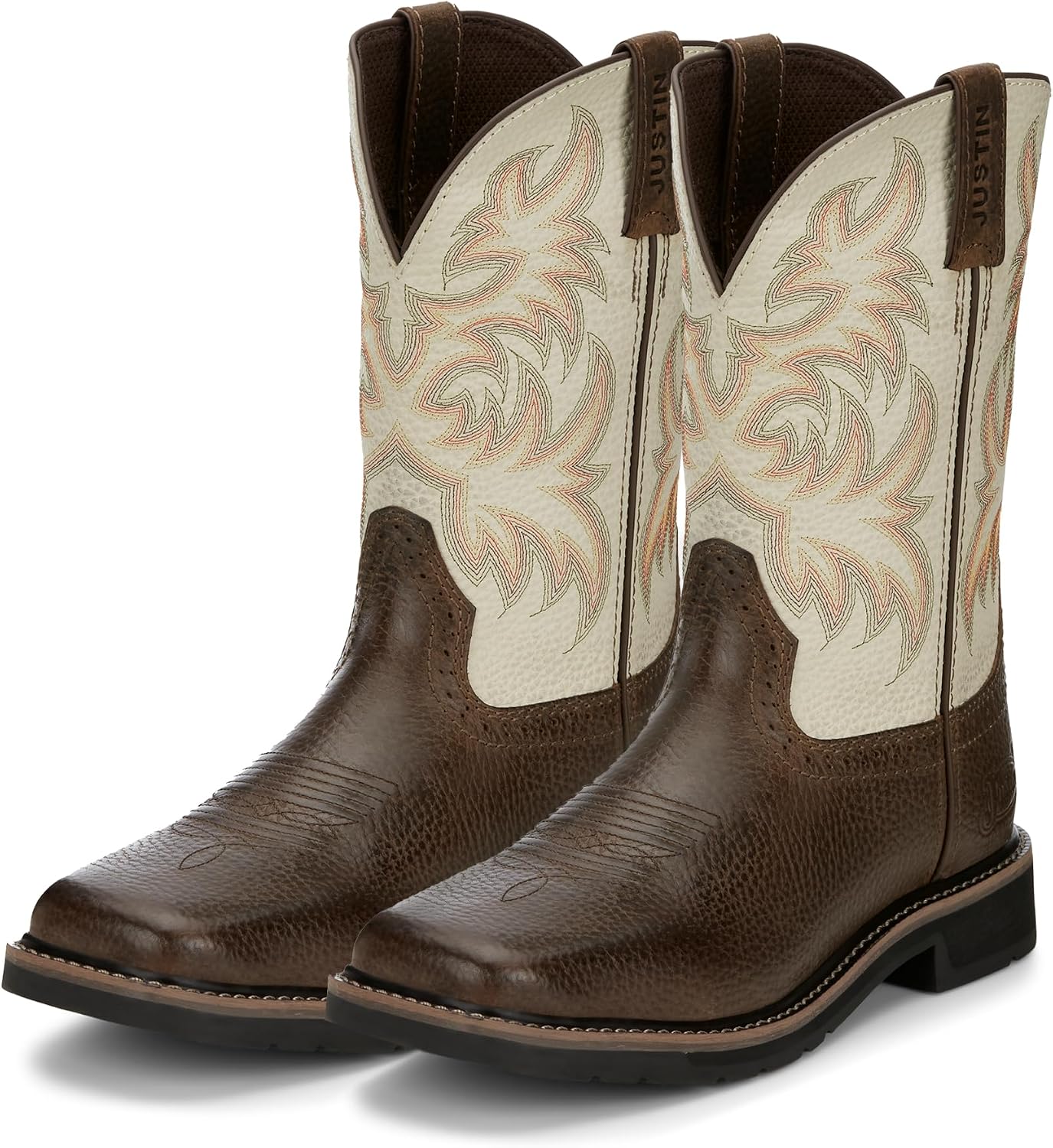 Justin Switch 11'' Composite Toe Work Boots - Men's Safety Footwear, Slip-Resistant, ASTM Rated