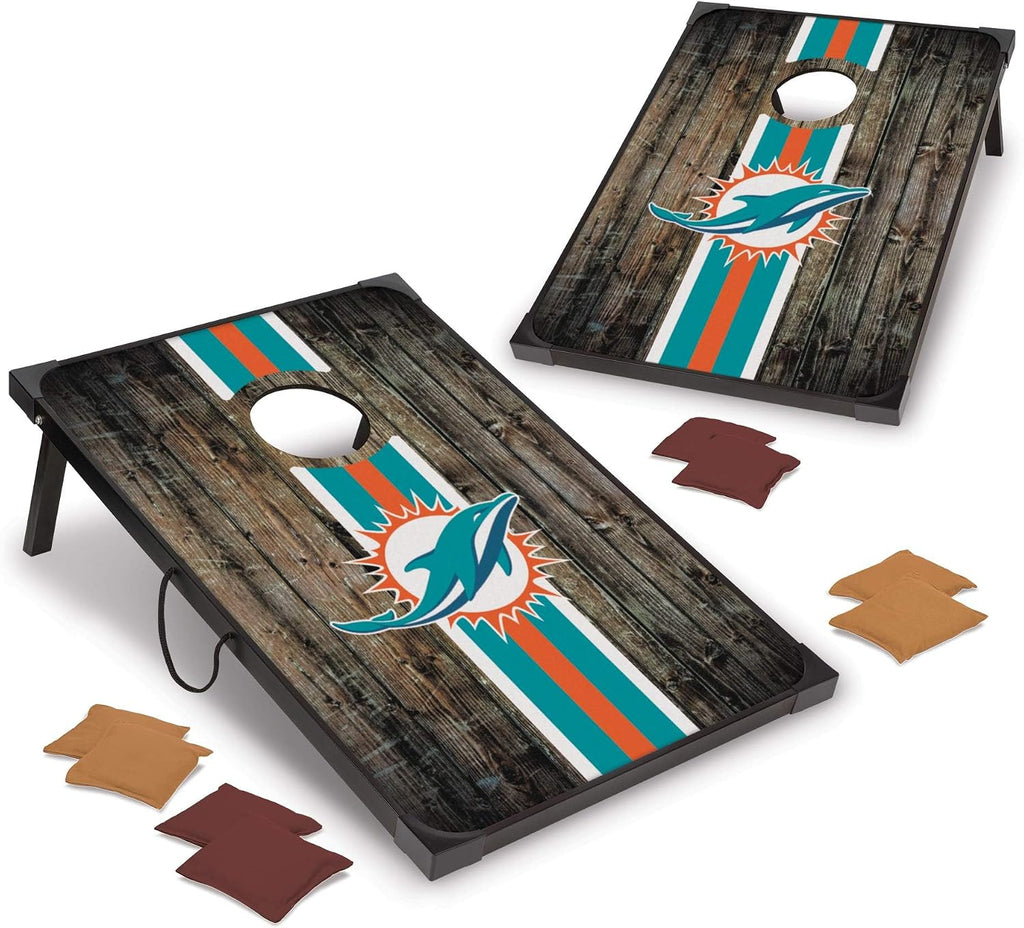 Wild Sports NFL 2' x 3' MDF Deluxe Cornhole Set - with Corners and Aprons