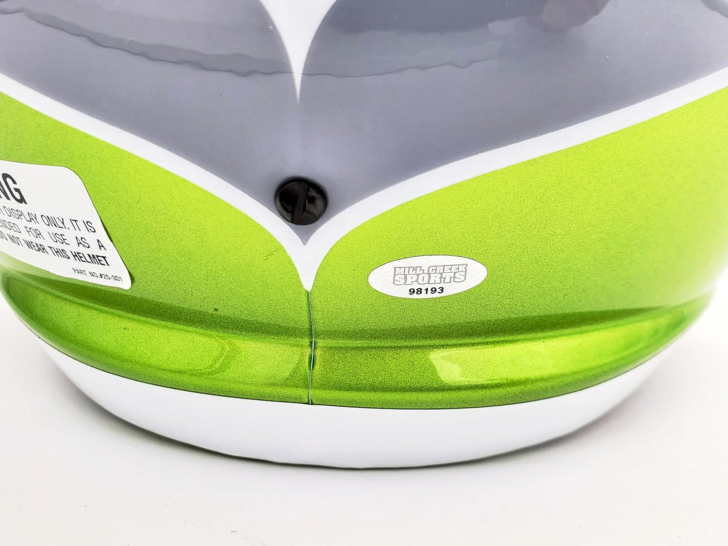 Kam Chancellor Autographed Seattle Seahawks Flash Full Size Replica Speed Helmet MCS Holo Stock #197181 - Autographed NFL Helmets
