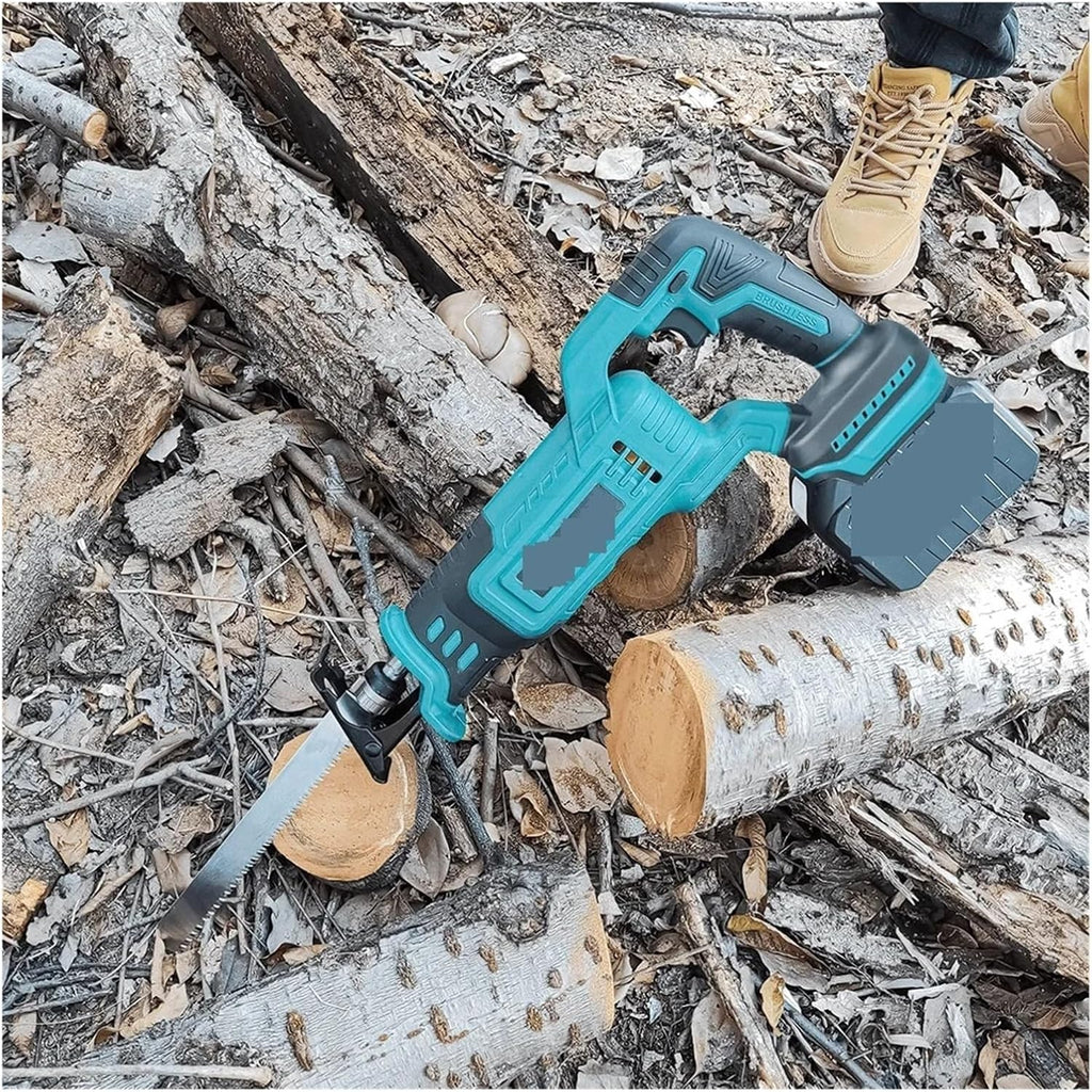 Cordless Circular Saw, Brushless Electric Reciprocating Cordless Saw Cut Handheld Wood Cutting Tools With Blade,for Woodworking, Stone