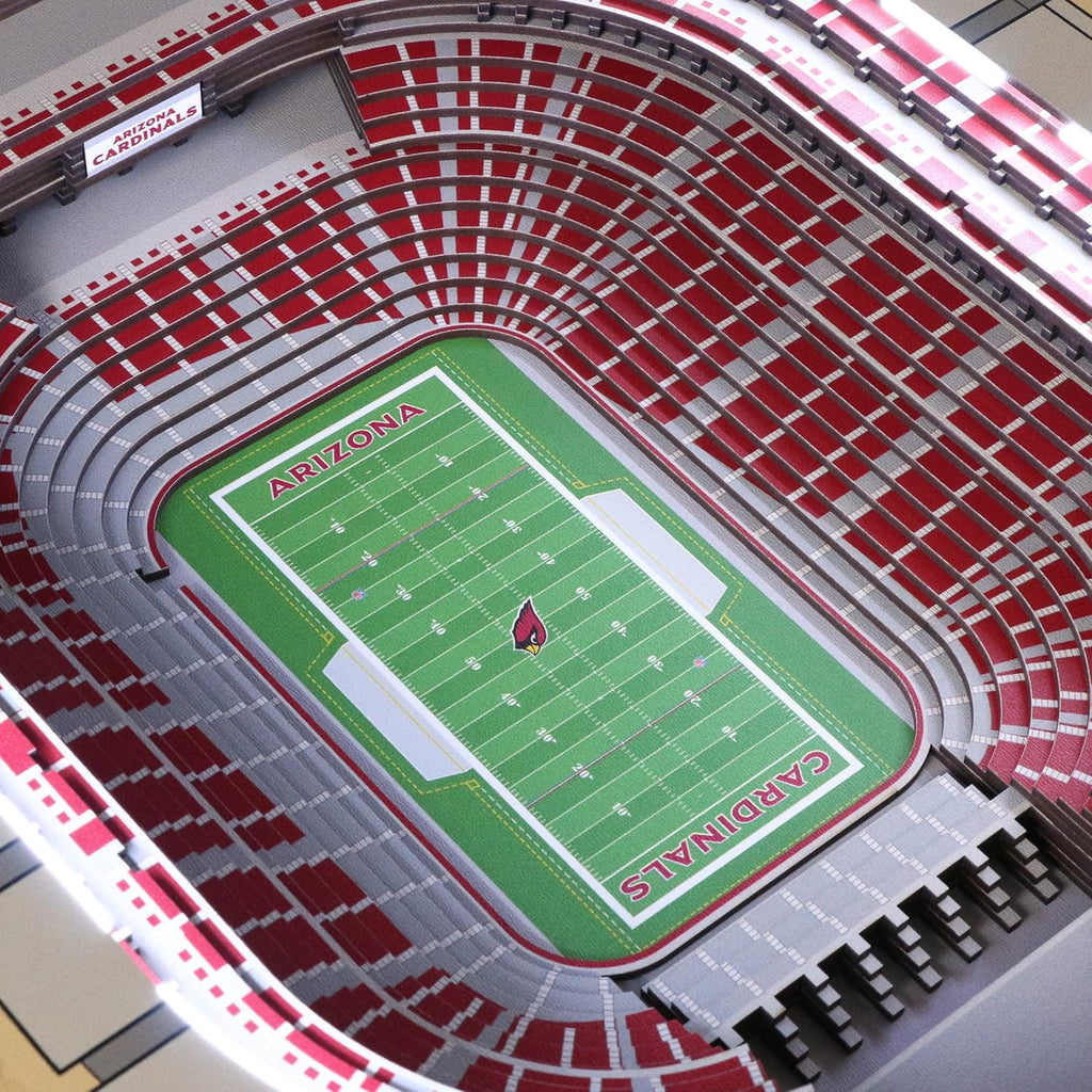 YouTheFan NFL 25-Layer StadiumViews Lighted End Table