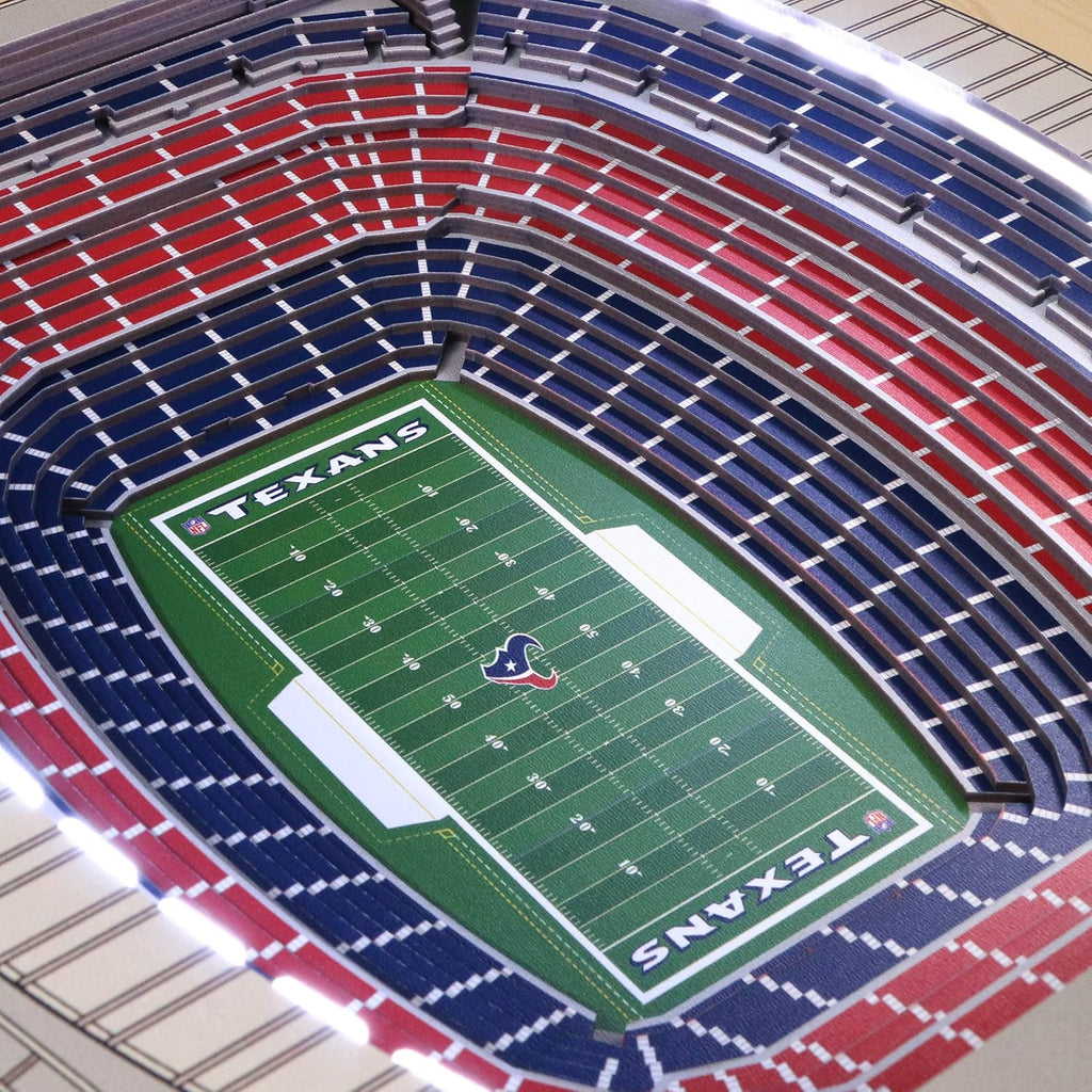 YouTheFan NFL 25-Layer StadiumViews Lighted End Table