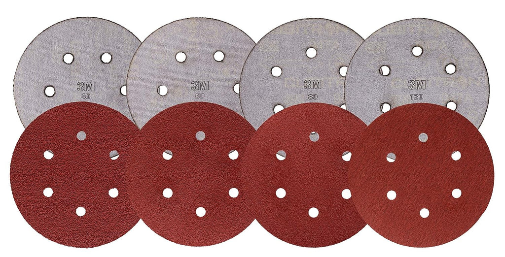 Cubitron Hookit 7447 PRO Disc, 5' x NH A VFN, Aluminum Oxide, Maroon (Pack of 40)