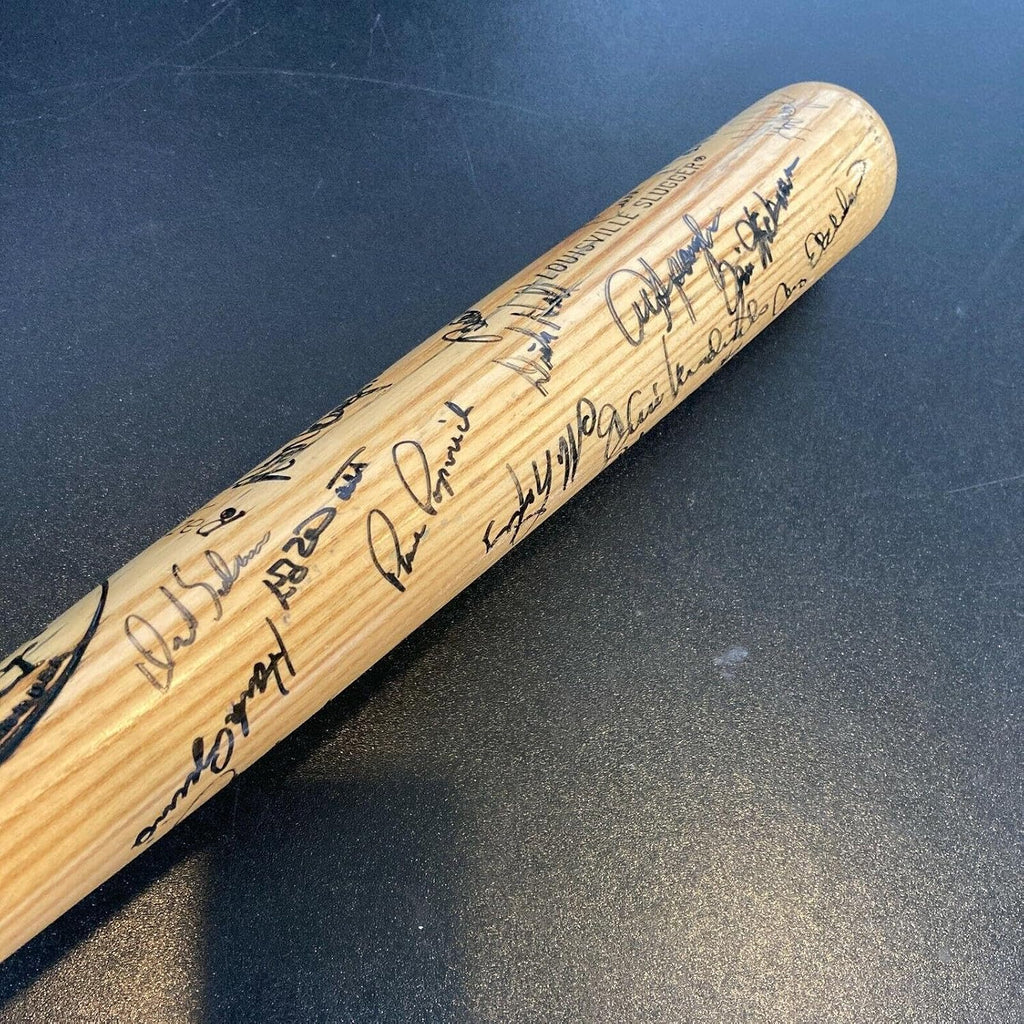 Rare 1969 Chicago Cubs & Baltimore Orioles Team Signed Baseball Bat With JSA COA - Autographed MLB Bats