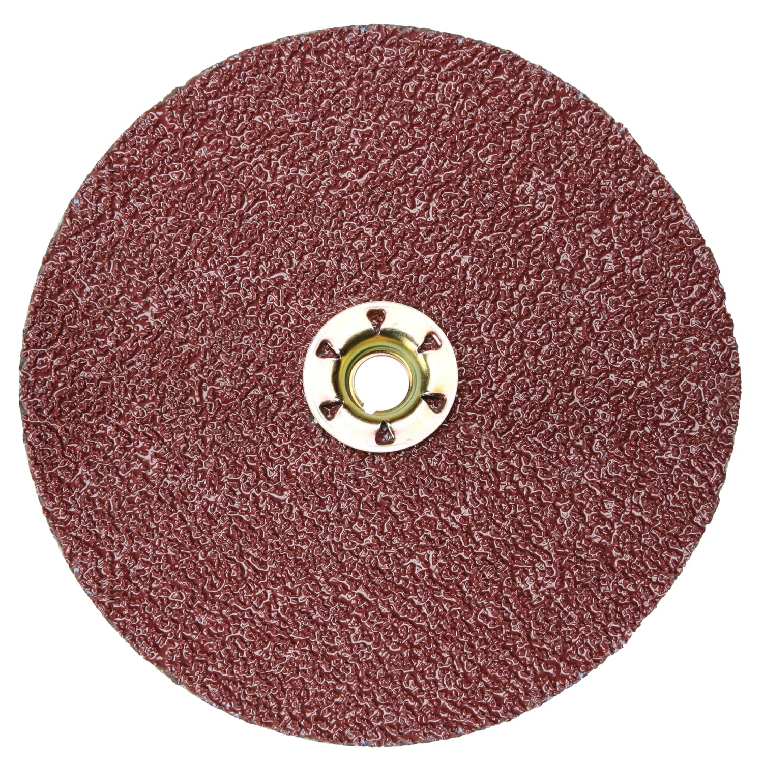 3M Fibre Disc 982C, Pack of 25, 4-1/2 in, TN Quick Change, 60+ Grit Precision-Shaped Grain Abrasive Discs, for Heavy Grinding, Deburring, Beveling, Finishing, and Weld Removal