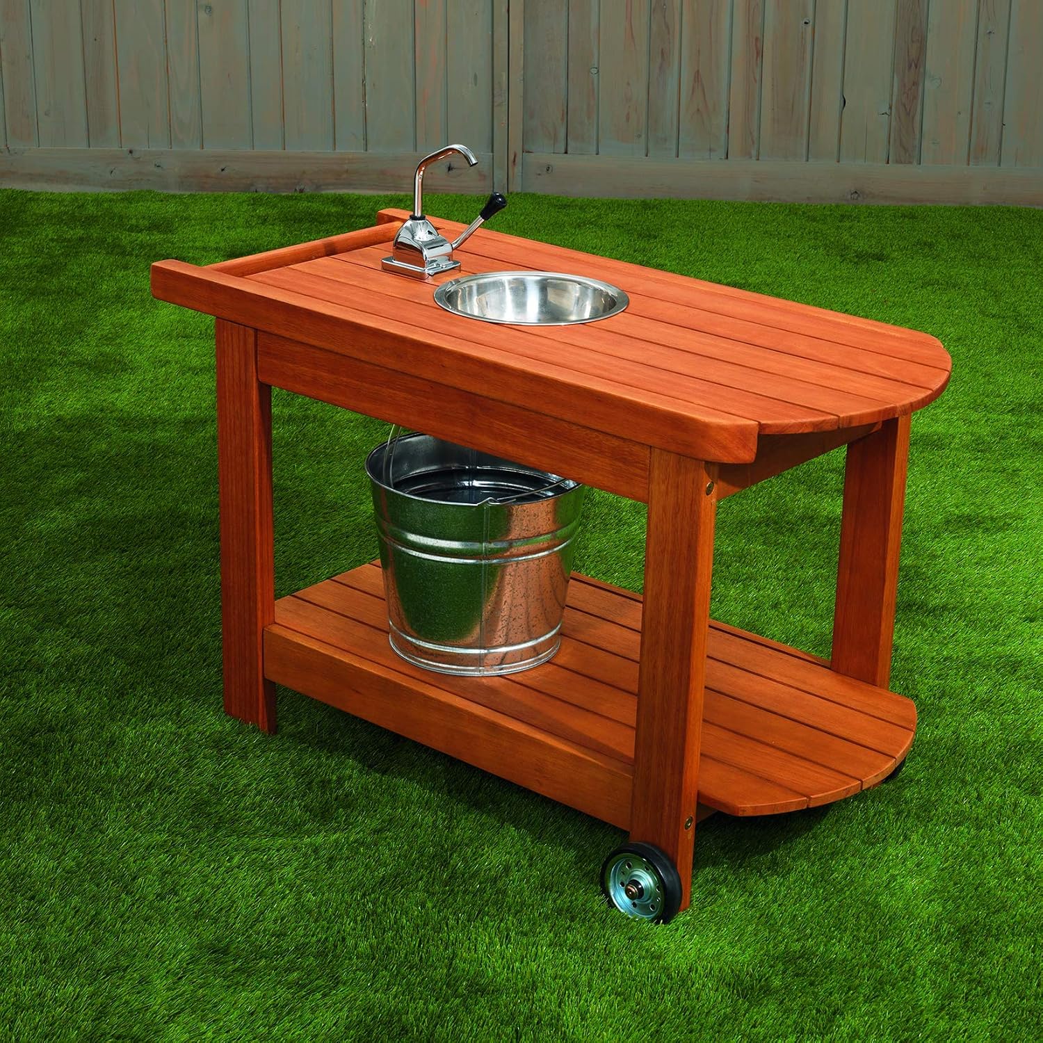 Children?s Outdoor Rolling Planting Cart, Outdoor Play, Activity Cart, Active Play Cart, Outdoor Storage, Potting Table, Planting Table, Planting Tables for Outdoors, Kids Outdoor Furniture