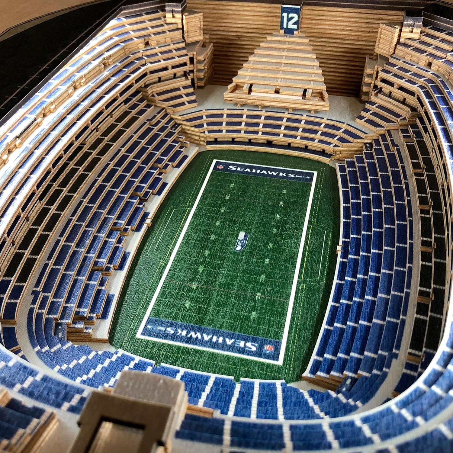 YouTheFan NFL 25-Layer StadiumViews Lighted End Table