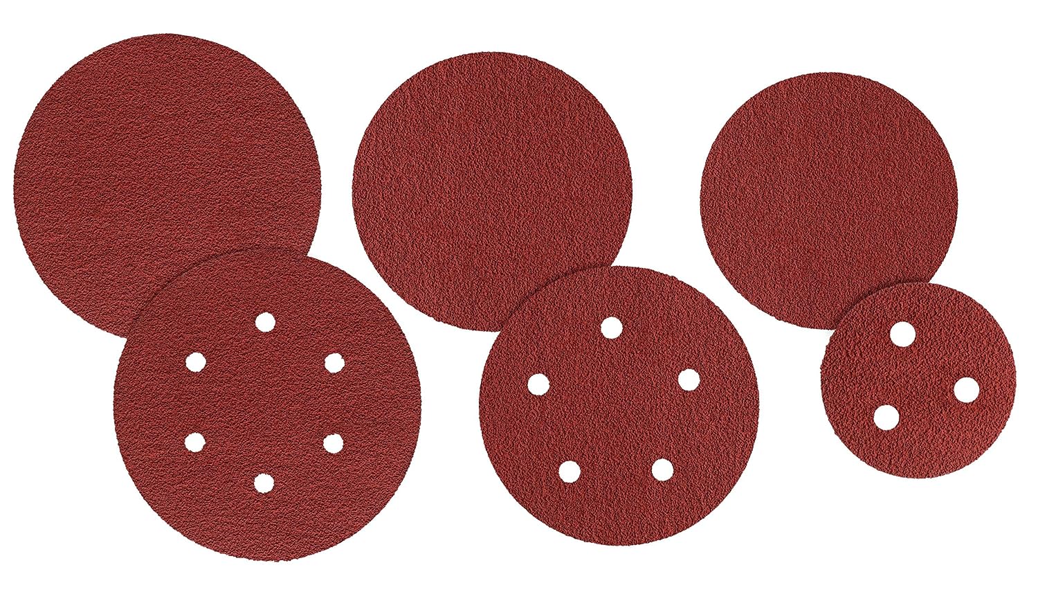 Cubitron Hookit 7447 PRO Disc, 5' x NH A VFN, Aluminum Oxide, Maroon (Pack of 40)