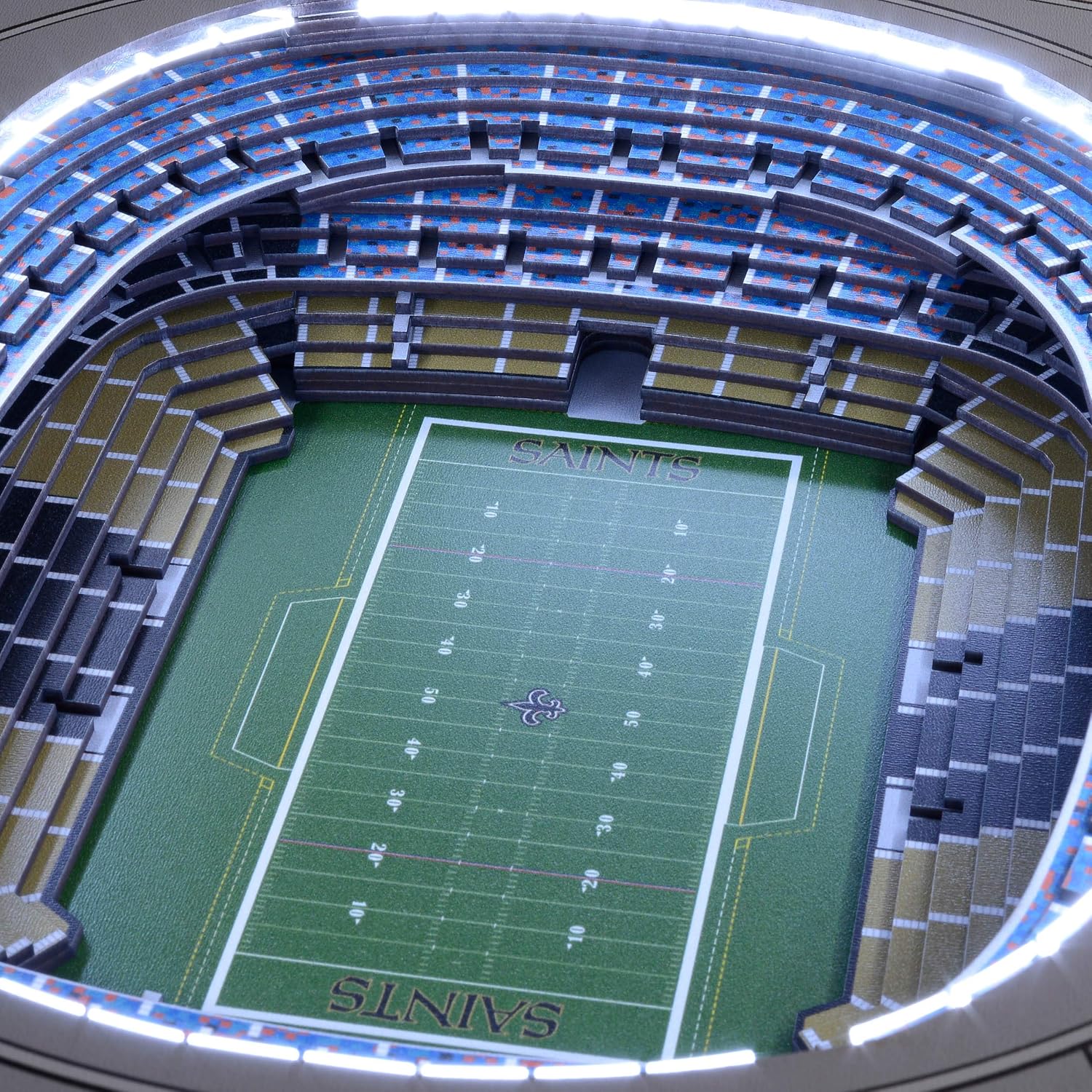 YouTheFan NFL 25-Layer StadiumViews Lighted End Table