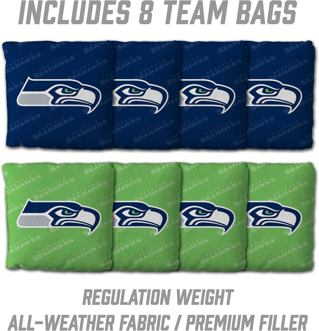 YouTheFan NFL 2' x 3' Wood Cornhole Game with Logo Bags