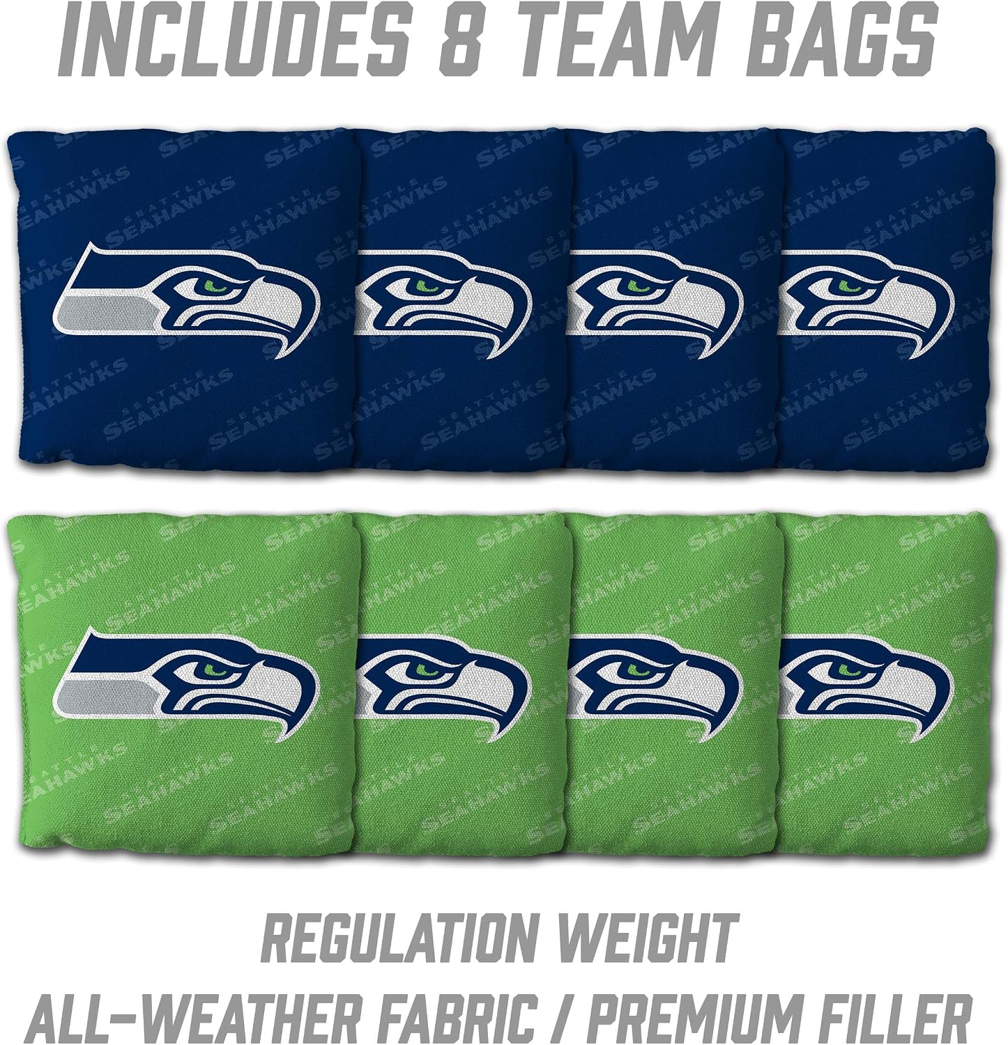 YouTheFan NFL 2' x 3' Wood Cornhole Game with Logo Bags