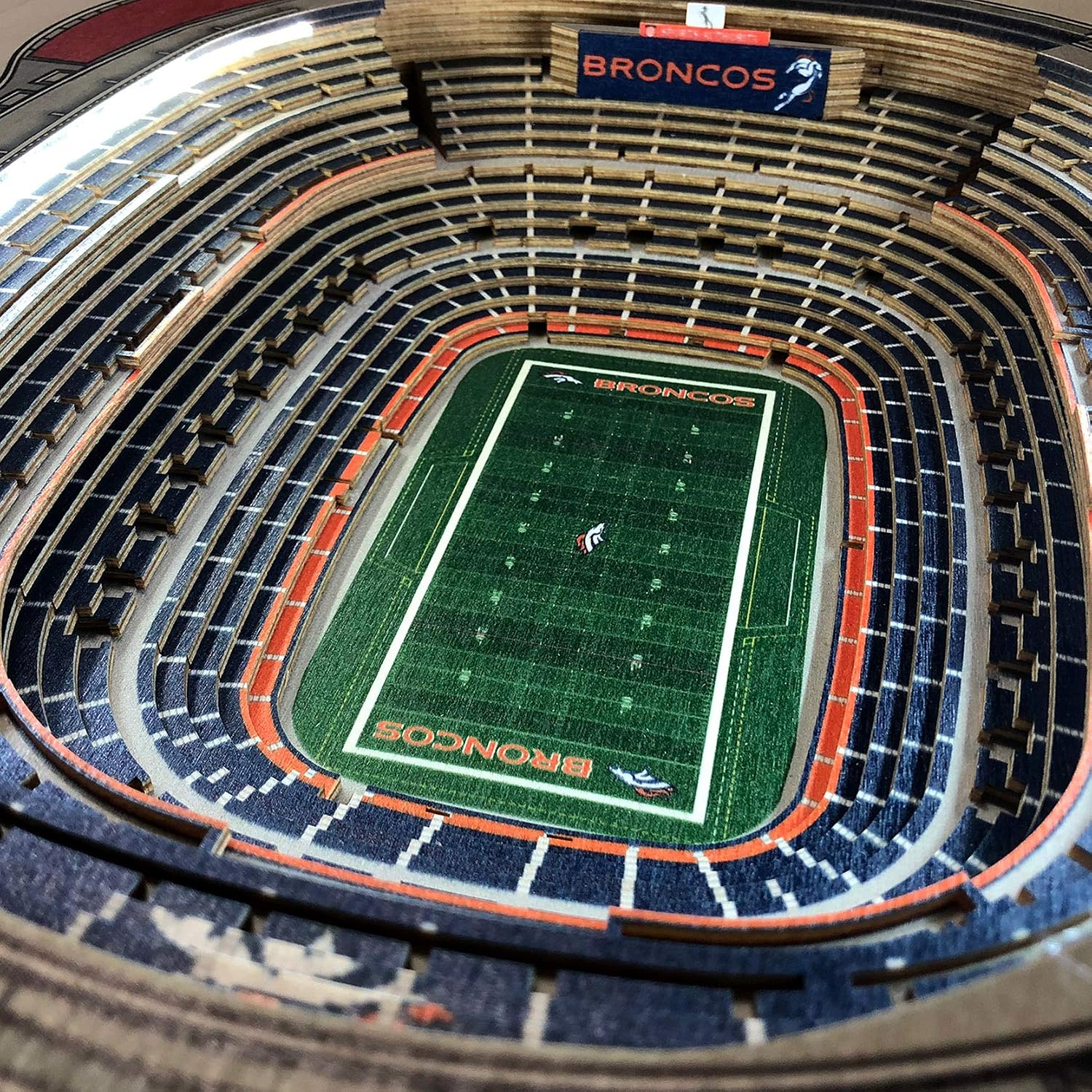 YouTheFan NFL 25-Layer StadiumViews Lighted End Table
