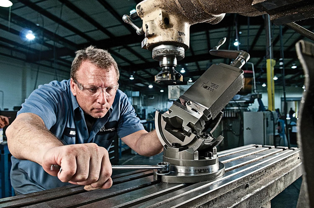 Wilton 3-Axis Precision Tilting Vise, 2' Jaw Width, 2' Opening, 1-15/16' Jaw Depth (Model TLT/SP-50)