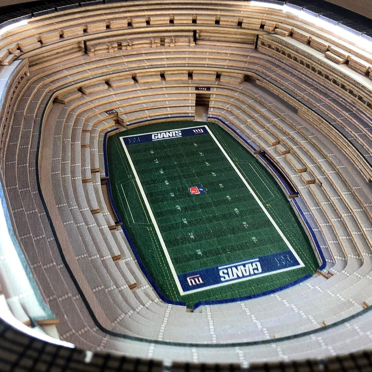 YouTheFan NFL 25-Layer StadiumViews Lighted End Table