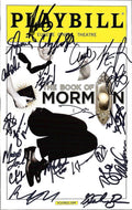 THE BOOK OF MORMON AUTOGRAPHED NYC PLAYBILL+COA SIGNED BY 2013 CAST