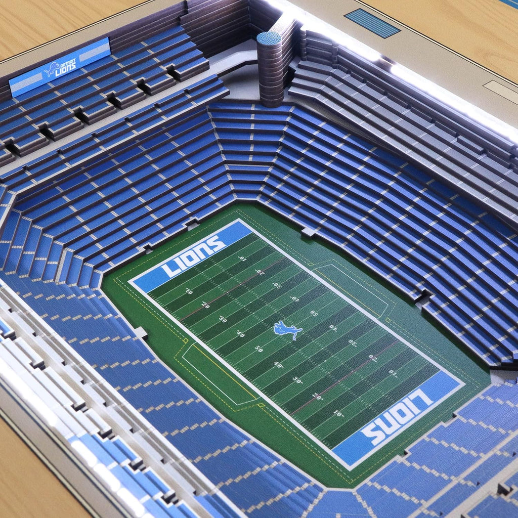 YouTheFan NFL 25-Layer StadiumViews Lighted End Table