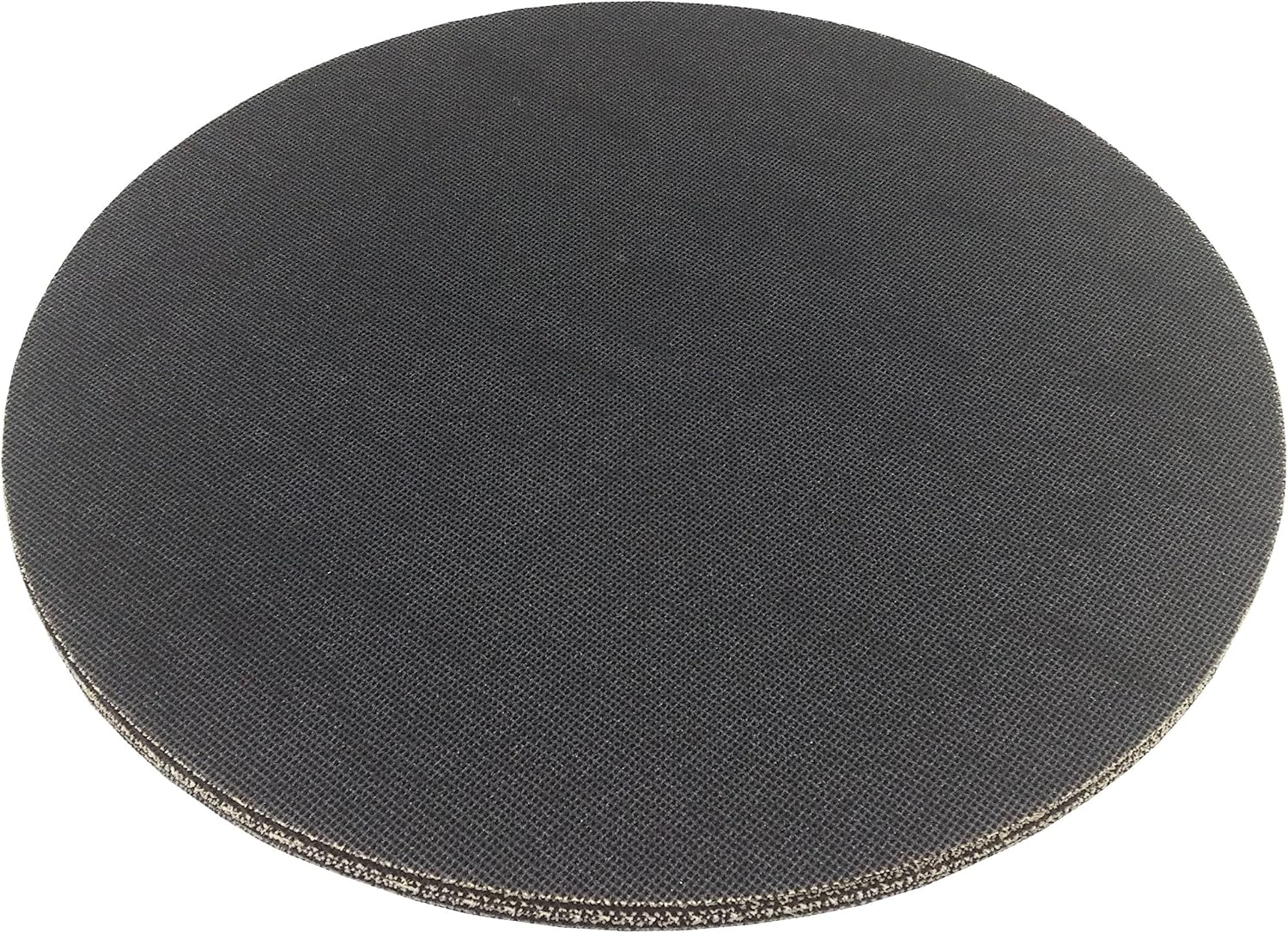 Starcke 16 inch Sanding Discs Double Sided Round Sand Paper Discs, Black Silicone Carbide Floor Sanding Disc 20 Pack, 150 Grit Screen Orbital Sander Pads for Wood, Glass, Metal, Concrete Flooring