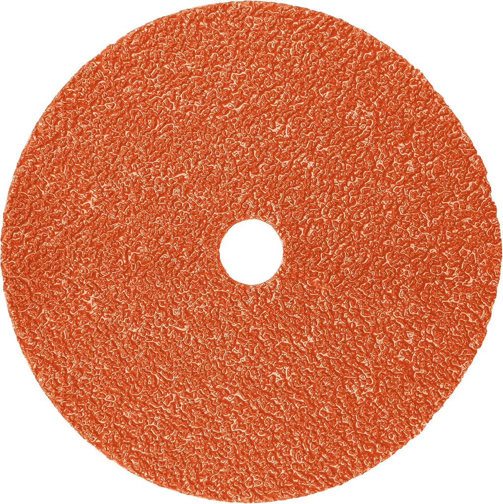 3M Cubitron II 987C Coated Ceramic Fiber Disc - 36 Grit - 5 in Dia 7/8 in Center Hole - 12000 Max RPM - 27448 [Price is per DISC]