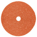 3M Fibre Disc 987C - 60+ Grit Metal Grinding Disc - Ceramic Precision Shaped Grain - for Angle Grinders - 5' x 7/8' Center Hole, Pack of 100
