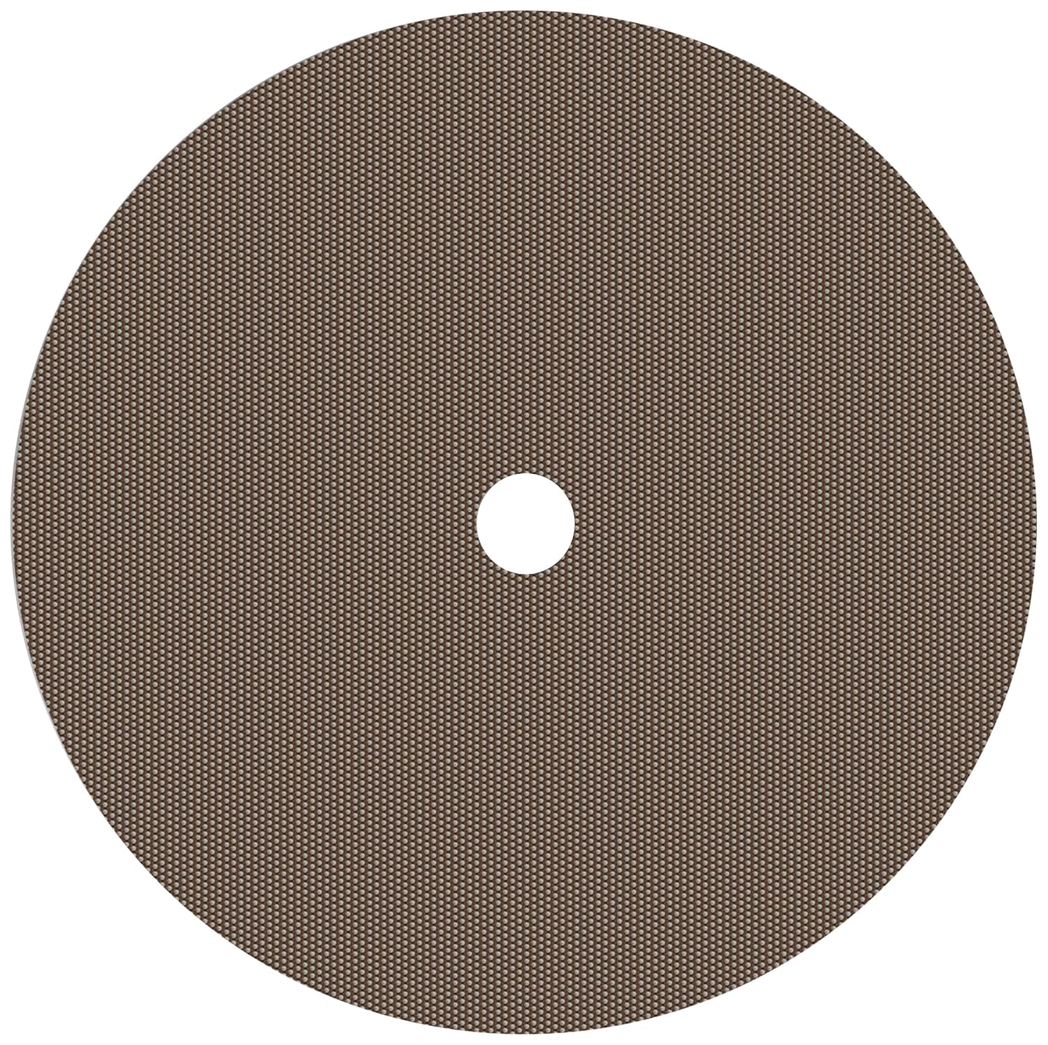 3M 6002J Coated Diamond Black Hook & Loop Disc - Cloth Backing - X Weight - 125 Grit - Fine - 5 in Diameter - 1 in Center Hole - 14994 [PRICE is per CASE]
